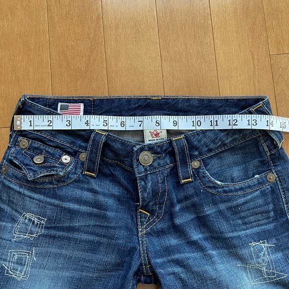True Religion Billy Straight Leg Jeans in 25 - Picture 8 of 12